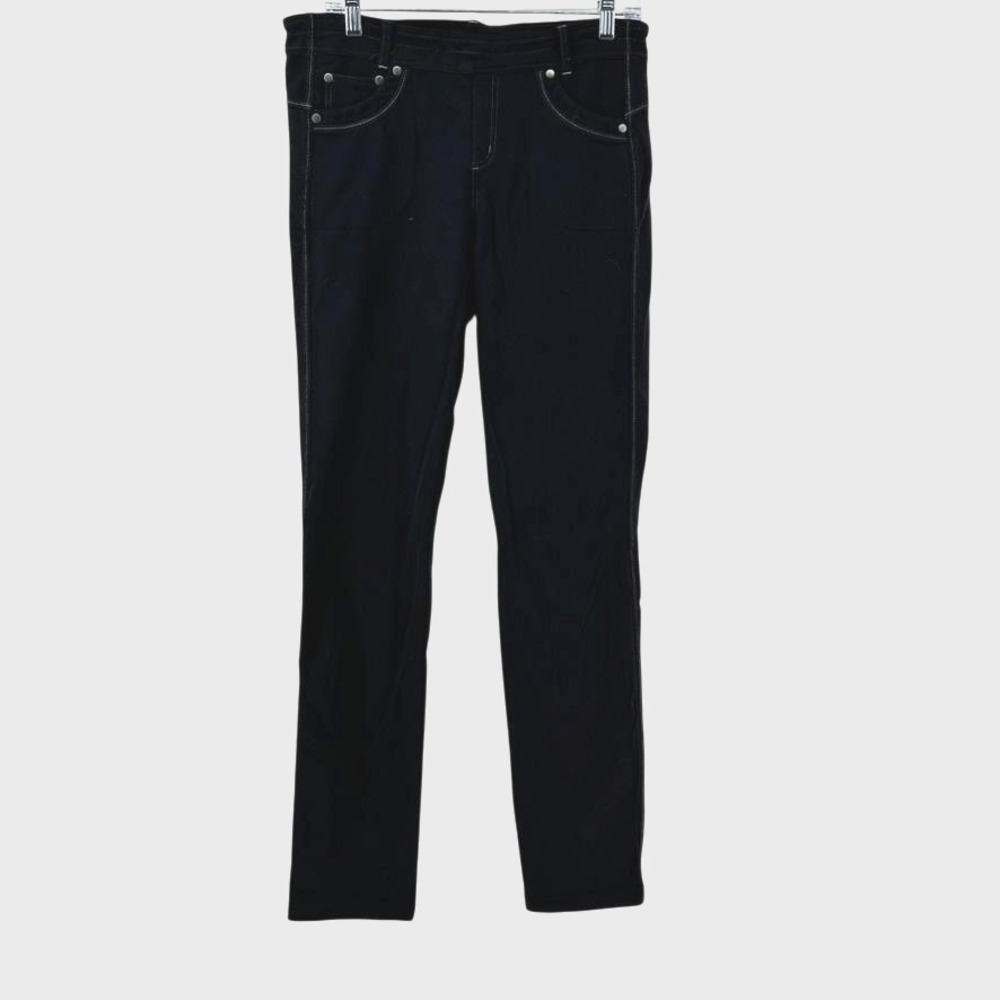 Kuhl Pants Womens 12 Short Black Straight Leg Hiking Travel Stretch 30x30